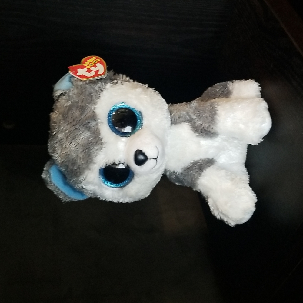 Ty Beanie Boos Slush the Husky Medium Size